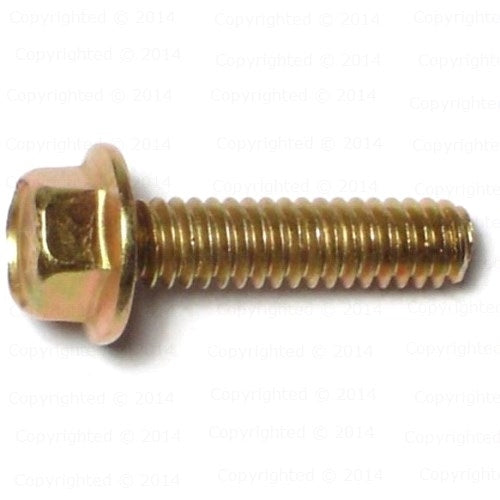 Grade 8 Coarse Thread Hex Flange Bolts - 1/4" Diameter