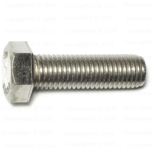 Stainless Steel Hex Cap Screws - 3/4" Diameter