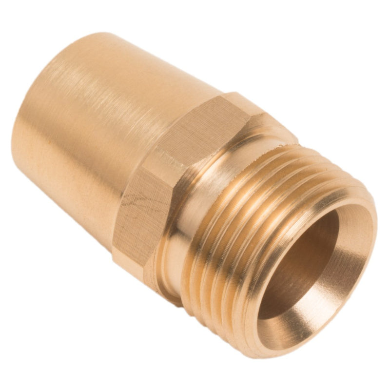 Forney 75118 Screw Nipple M22 M X 1/4" FNPT (Italian)-2