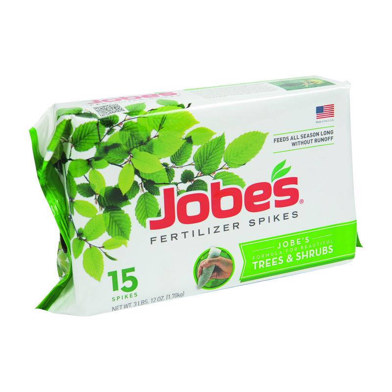 Jobe's 15-3-3 Plant Fertilizer Spikes 15-Pack 01610