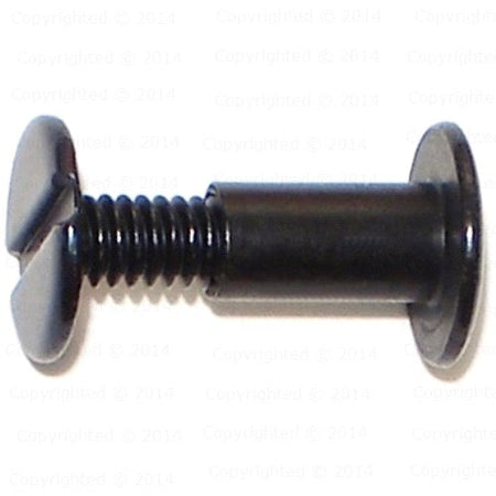 Black Anodized Aluminum Screw Posts w/Screws