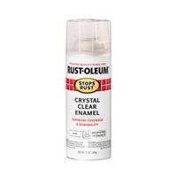 Rust-Oleum Stops Rust Crystal Clear Enamel Spray Paint