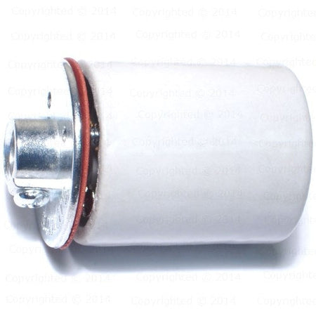 Medium Porcelain Electrical Socket w/Diecast Cap