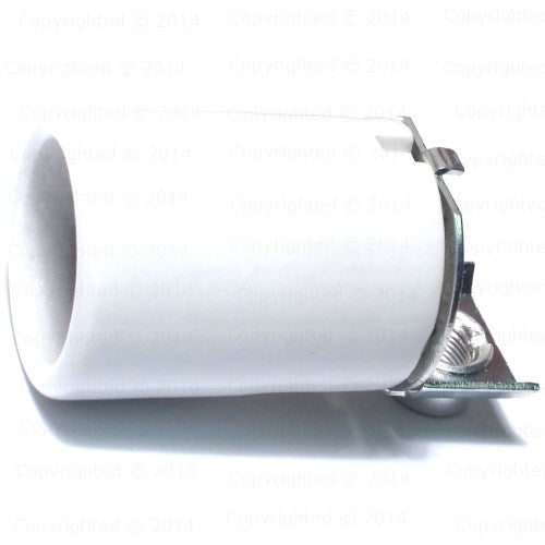 Medium Base Porcelain Right Angle Socket