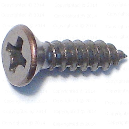 Phillips Venetian Bronze Finish Flat Hinge Screws