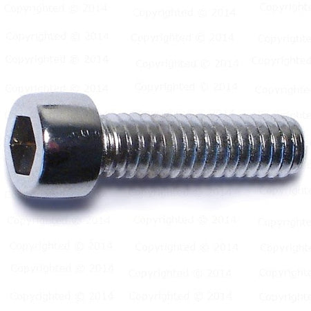 Chrome Smooth Head Socket Cap Screws - #8 Diameter