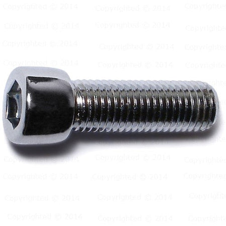 Chrome Smooth Head Socket Cap Screws - 5/16" - Fine Thread