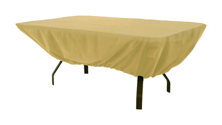 Classic Accessories Terrazzo 23 in. H X 44 in. W X 72 in. L Polyester Table Cover 58242