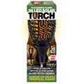 Shawshank LEDz Black Ceramic 12-36 in. Round Garden Torch 702624