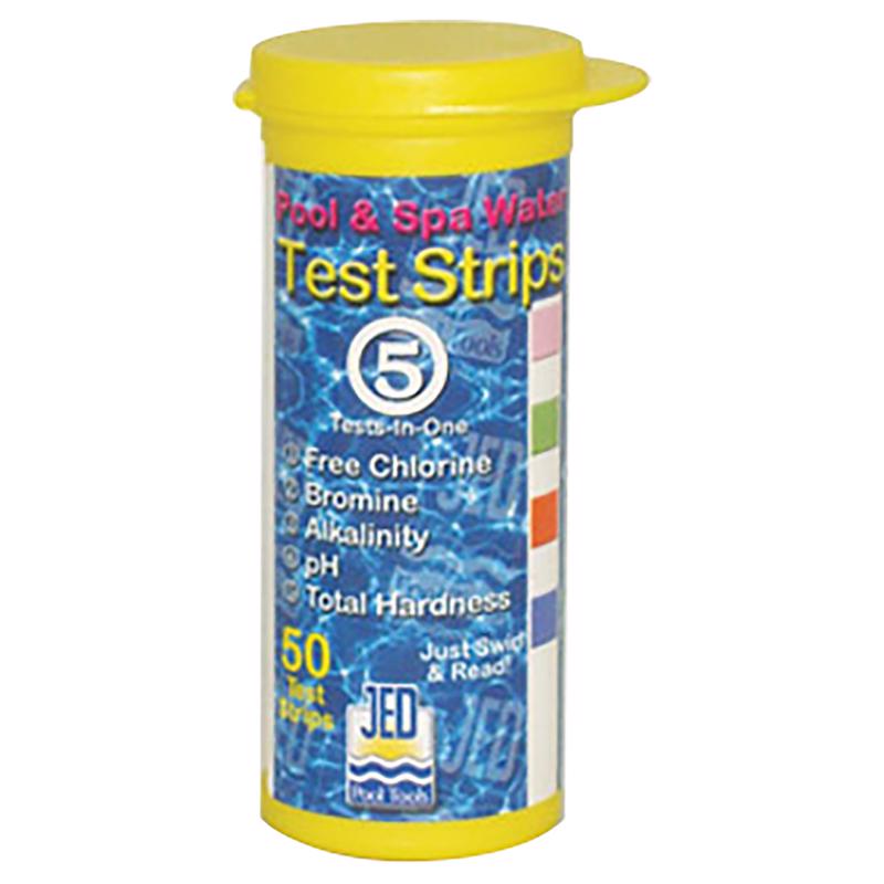 JED Pool 00-IT490 5-Factor Test Strips 50-Pack