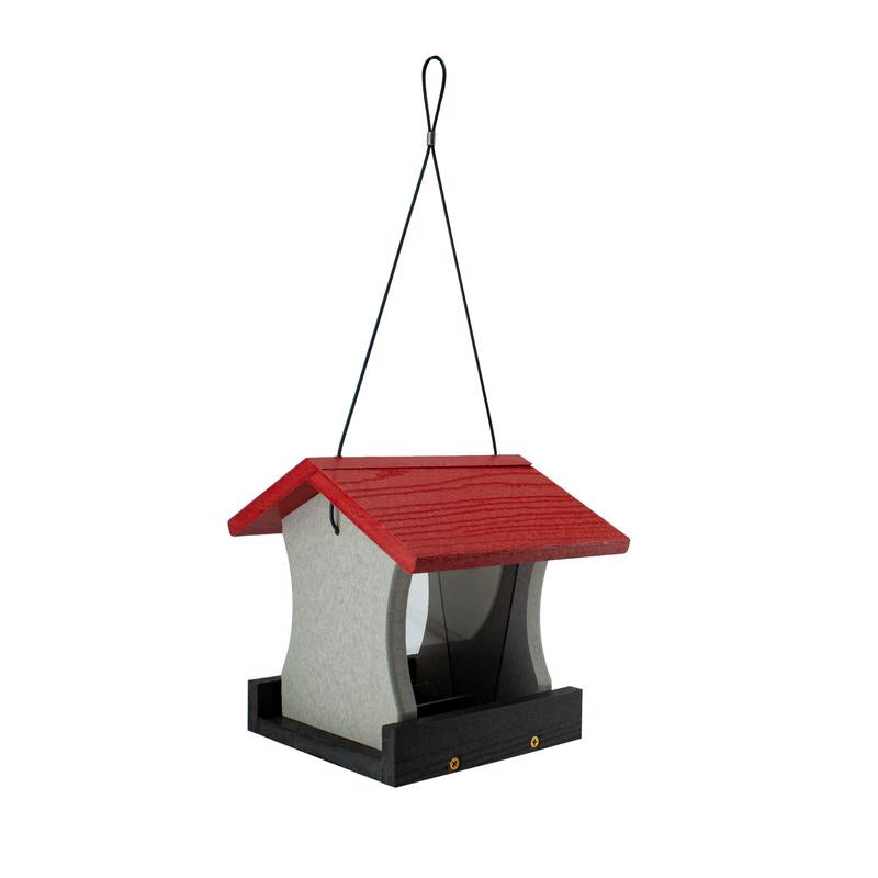 Woodlink 24464 Going Green Wild Bird 1.75 Lb Plastic Ranch Bird Feeder