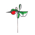 In The Breeze Multicolored Nylon 23 in. H Hummingbird Garden Stake Spinner 2811