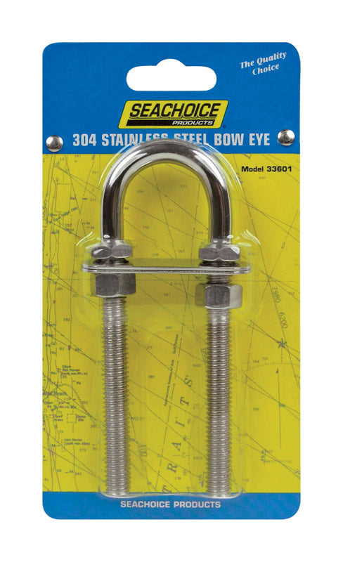 Seachoice 3-8 Inch Stainless Steel Bow Eye 33601