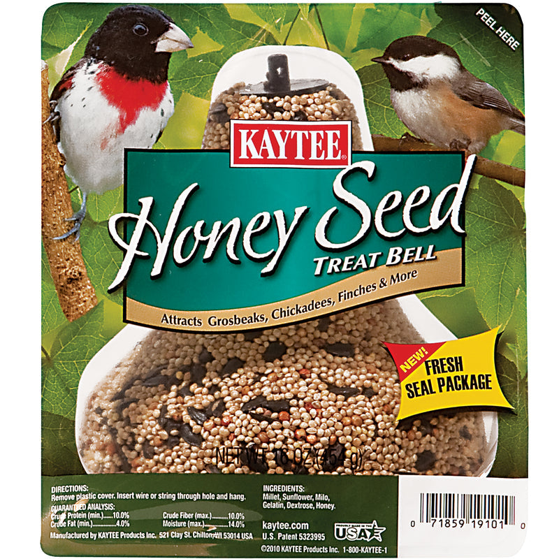 Kaytee Honey Seed Bell Treat 100063940