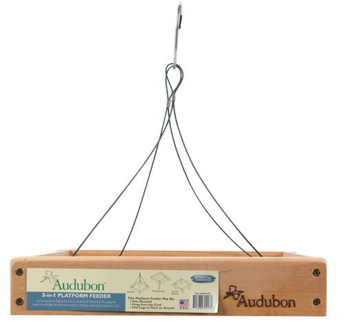 Audubon 3-In-1 Platform Feeder NAPLAT2