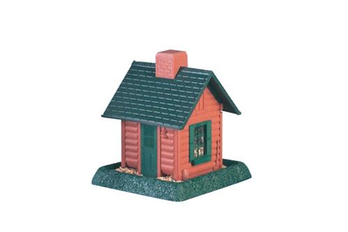 North States 9083 Log Cabin Bird Feeder