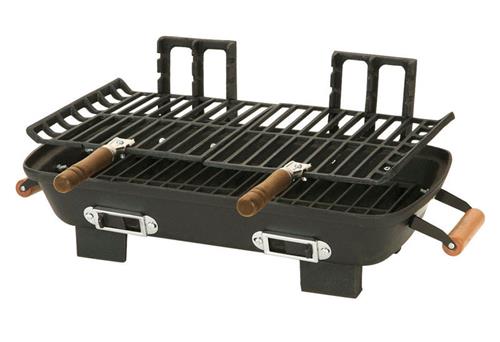 Marsh Allen Cast Iron Hibachi Charcoal Grill 30052