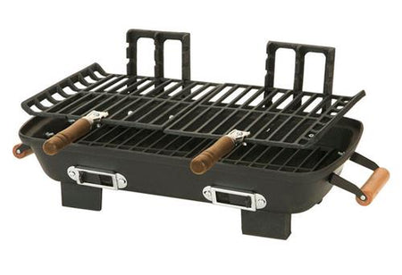 Marsh Allen Cast Iron Hibachi Charcoal Grill 30052