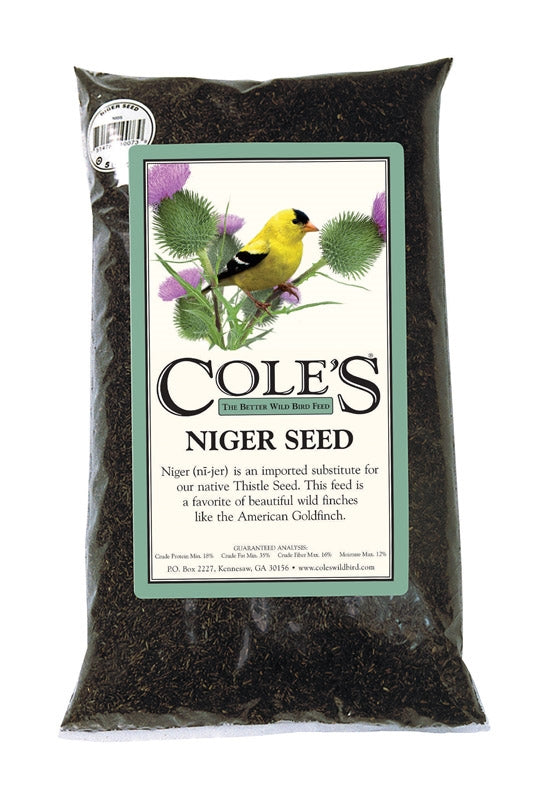 Cole's Niger Seed Wild Bird Food 5 Lbs NI05