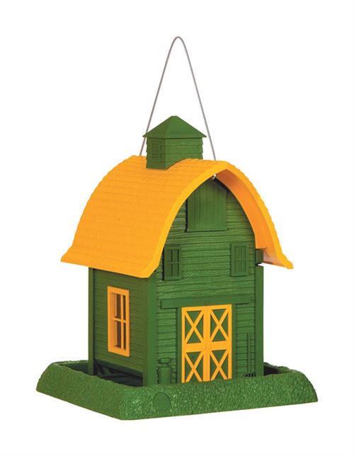 North States 9096 Green Barn Bird Feeder