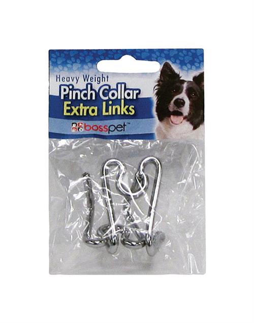 Boss Pet Products 12124 Pinch Collar Extra Links 3.5MM 2-Pack - Box of 6