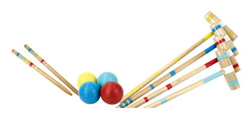 Halex Regent Sports 40-20424 Croquet Set Wood 4 Player