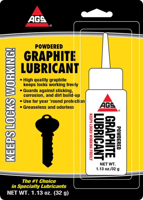 AGS MZ-5 Powdered Graphite Lubricant 1.13 Oz