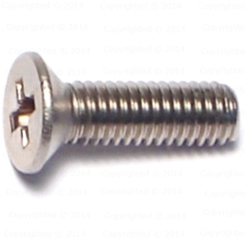 Stainless Steel Phillips Flat Head Machine Screws - Metric