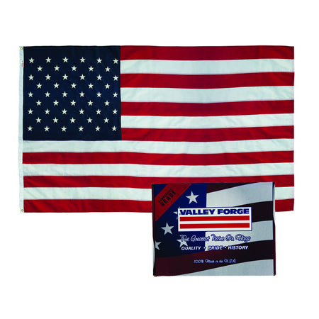 Valley Forge American Flag 60 in. H X 96 in. W US5PN