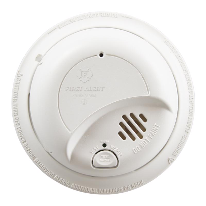 First Alert Hardwired Smoke Alarm with Battery Backup 9120B-12ST-2