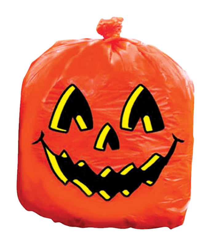 Fun World 32 Gallon Pumpkin Big Lawn Bag 9594