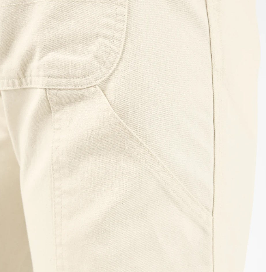 Close-up of Dickies Natural Double Knee Relaxed Fit Painter's Pants with a pocket detail