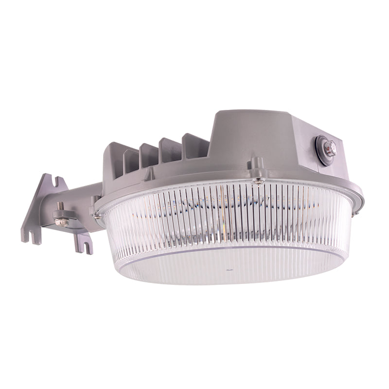 Halo ALB Series 4000L Dusk to Dawn Hardwired LED Gray Area Light ALB4A40GY