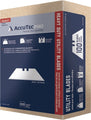 AccuTec .024 PRO Heavy Duty 2-Notch Utility Blade 100-Pack (in Wraps of 5) APBL-8014