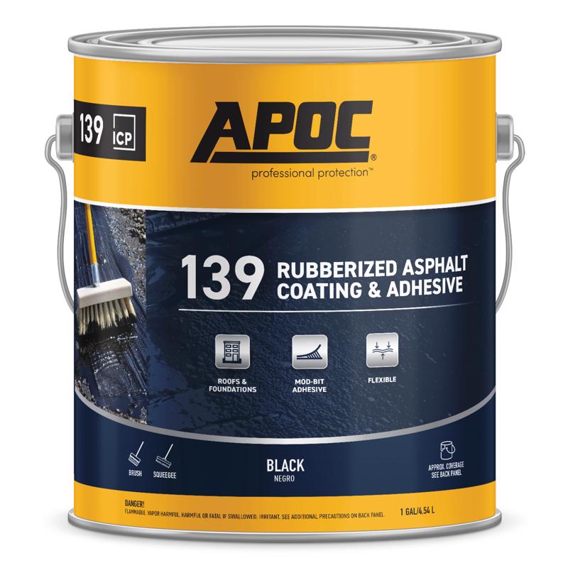 APOC 139 Rubberized Asphalt Coating & Adhesive Gallon AP-1391