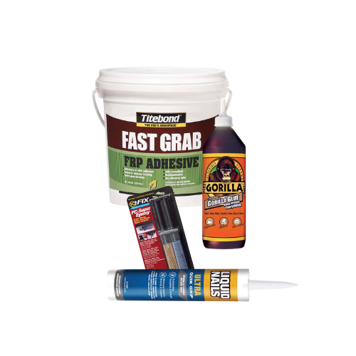 We carry the top brands of Adhesives, Glues & Epoxies