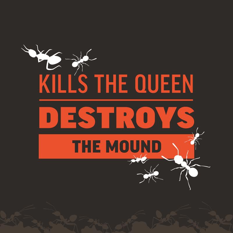 Amdro Ant Bait Granules kills queen destroys mound
