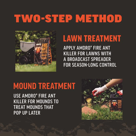 Amdro Ant Bait Granules two step method