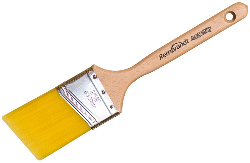 ArroWorthy Rembrandt 6422 NYLYN Polyester Angle Sash Paint Brush