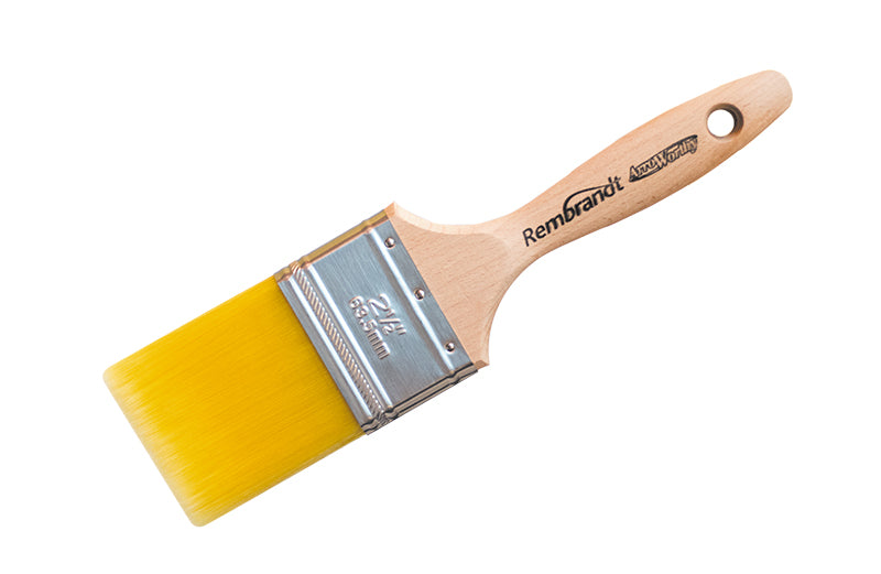 ArroWorthy Rembrandt 6436 NYLYN Polyester Flat Sash Beavertail Varnish Paint Brush