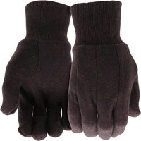 Boss B61061-L2P Large Brown Jersey Gloves 2-Pair