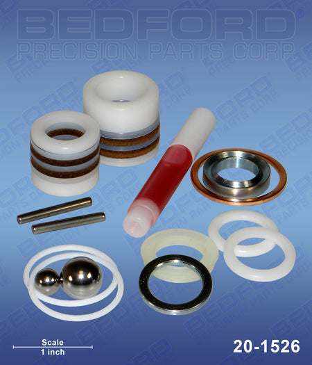 Bedford Repair Kit - Leather & Polyethylene (Graco P/N 222-587)
