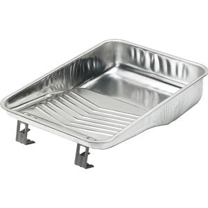 Bestt Liebco 551 Metal 2-Quart Paint Tray on a white background