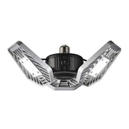 Beyond Bright LED Garage Light Plastic BEBR-MC4 folded upward