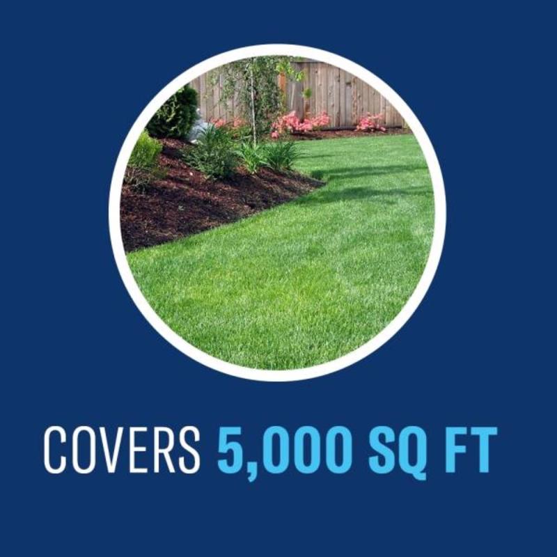 BioAdvanced Fungus Control for Lawns 701270A coverage area