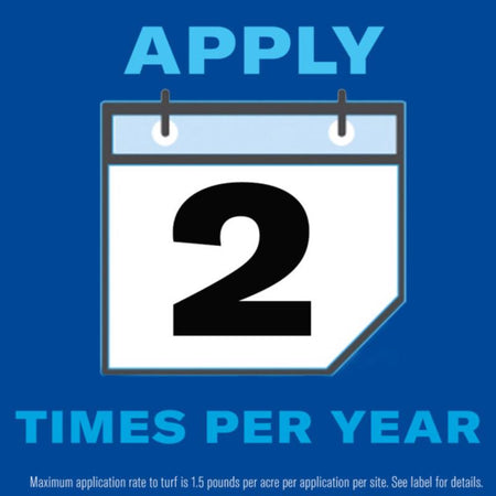 BioAdvanced 820123B Weed and Crabgrass Killer application frequency