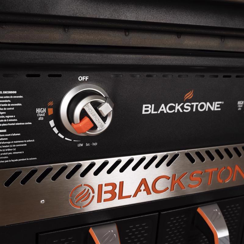 Blackstone 2 Burner Liquid Propane Outdoor Griddle 1962 burner control