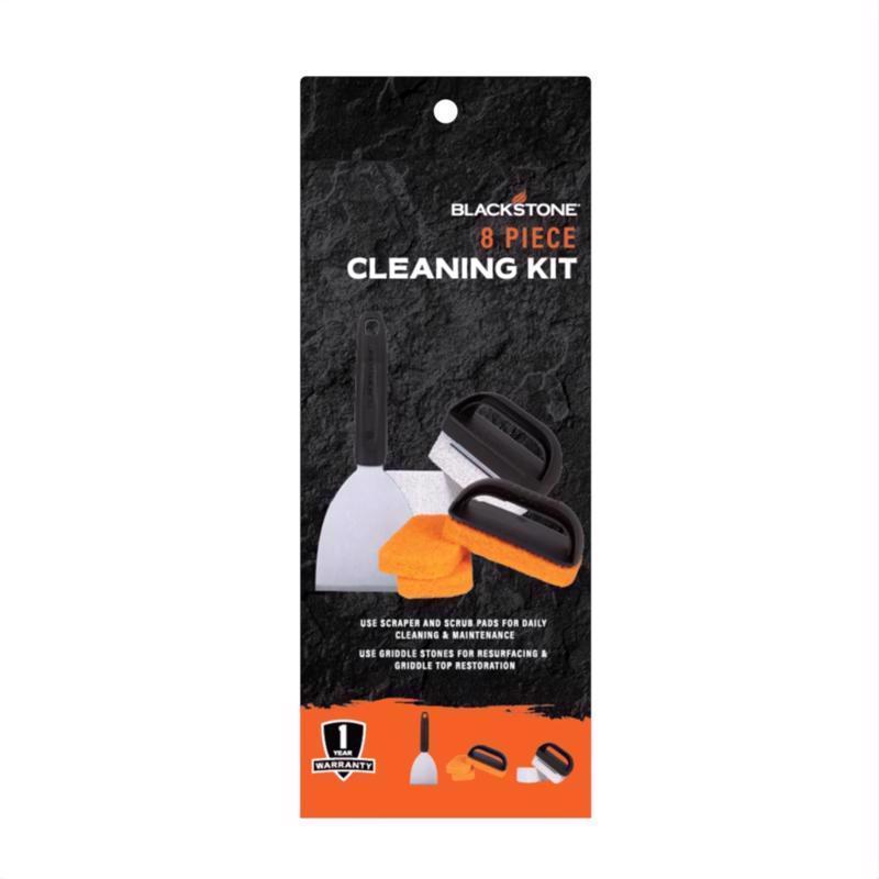 Blackstone 8-Pc Culinary Grill Cleaning Kit 5463 in manufacturer packaging on a white background