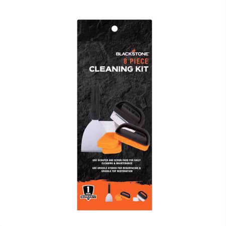 Blackstone 8-Pc Culinary Grill Cleaning Kit 5463 in manufacturer packaging on a white background