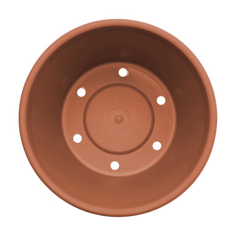 bloem terra pot planter 16 Bloem Terra Terra Cotta Pot Planter, Orange